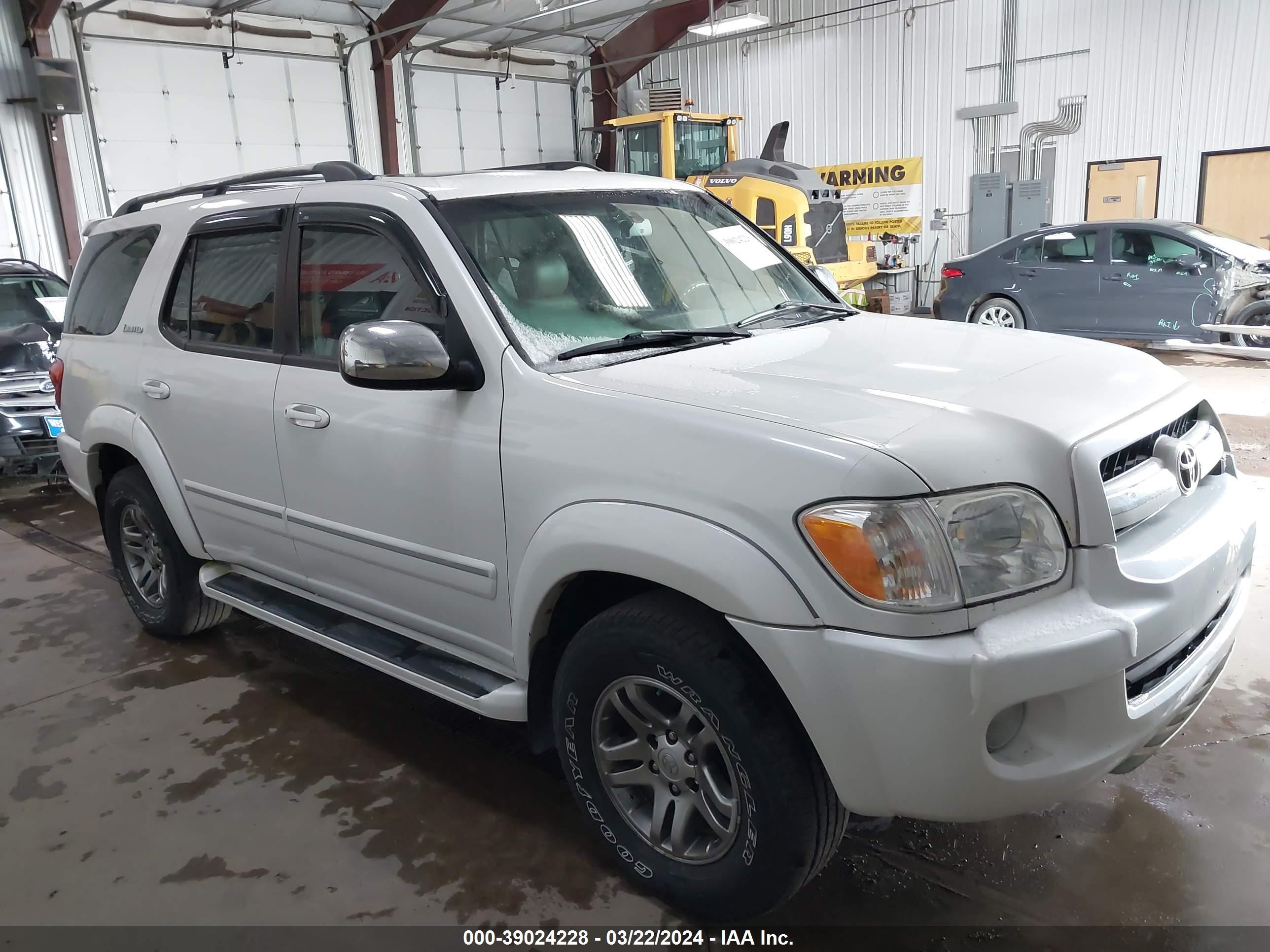 TOYOTA SEQUOIA 2007 5tdbt48ax7s286659