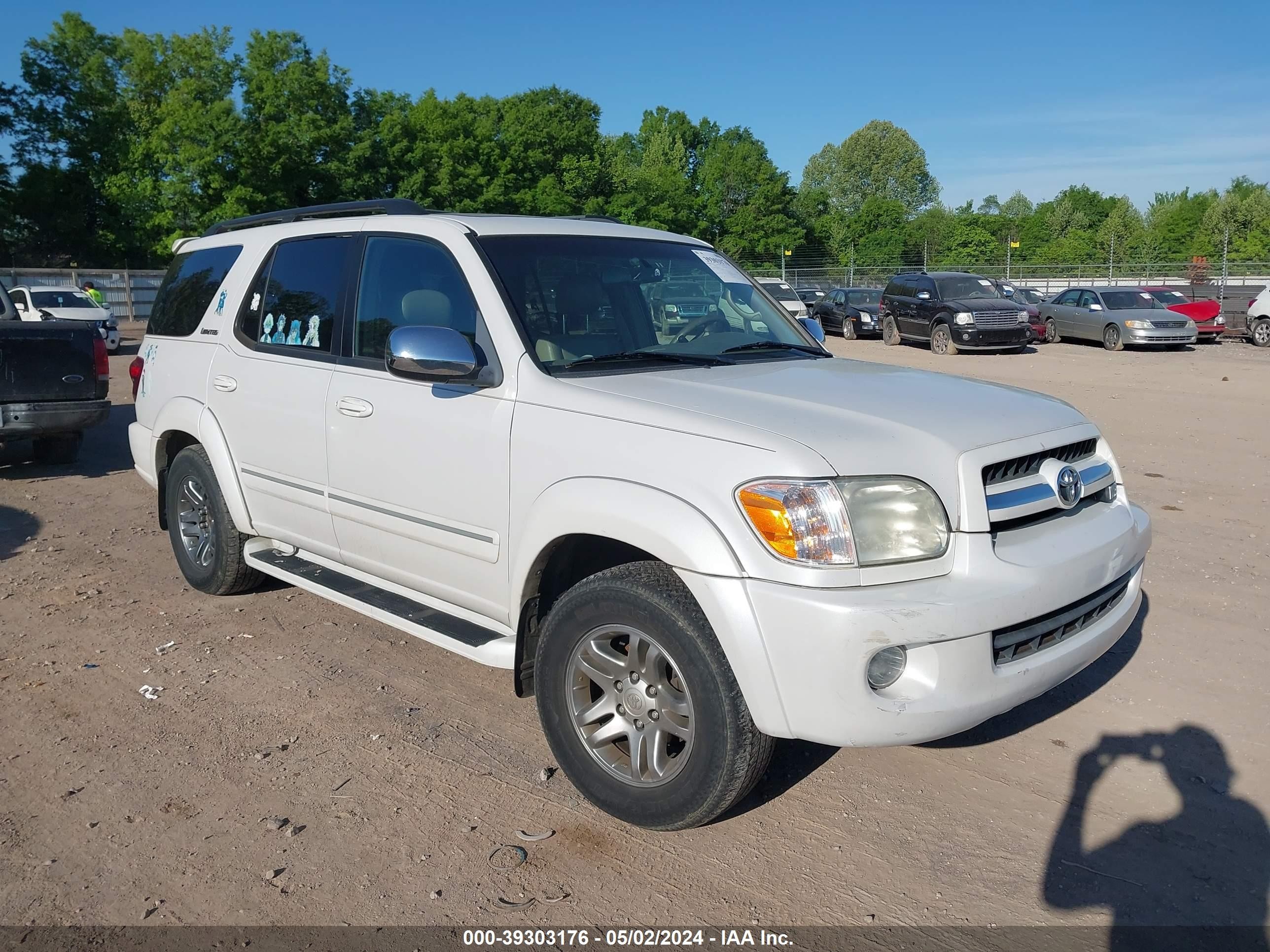 TOYOTA SEQUOIA 2007 5tdbt48ax7s287567