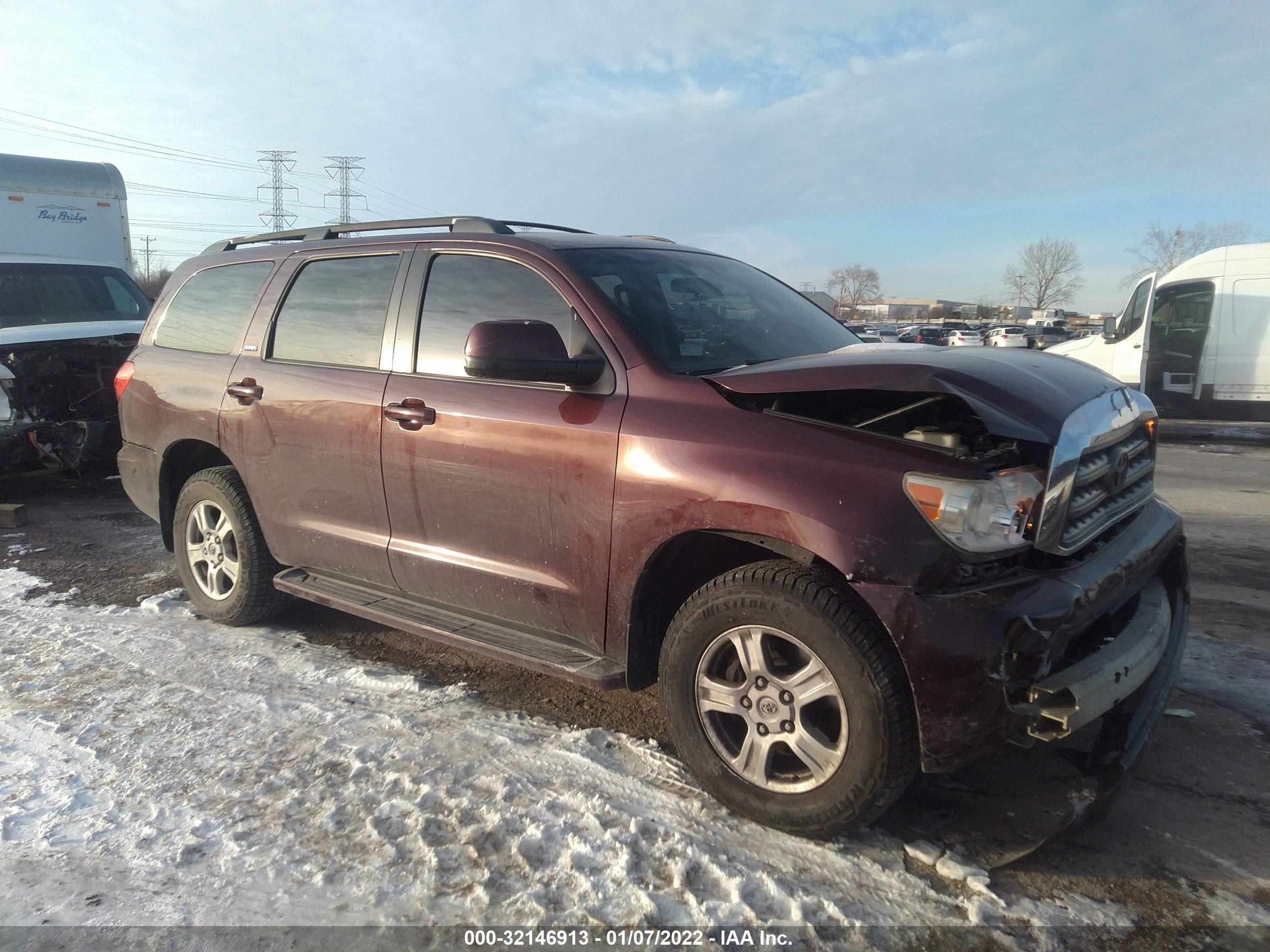 TOYOTA SEQUOIA 2009 5tdbt64a99s000708