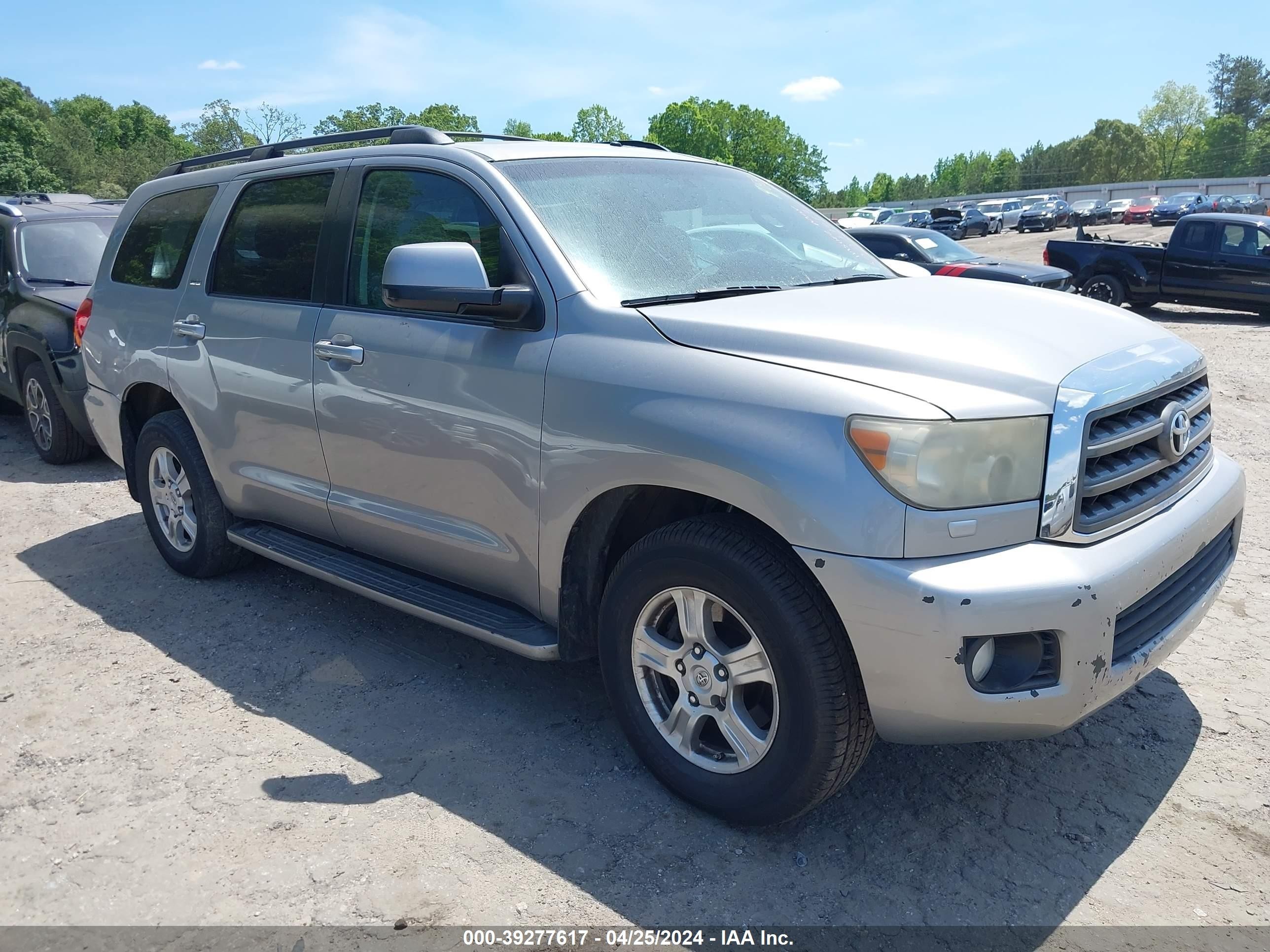 TOYOTA SEQUOIA 2008 5tdby64a38s004088