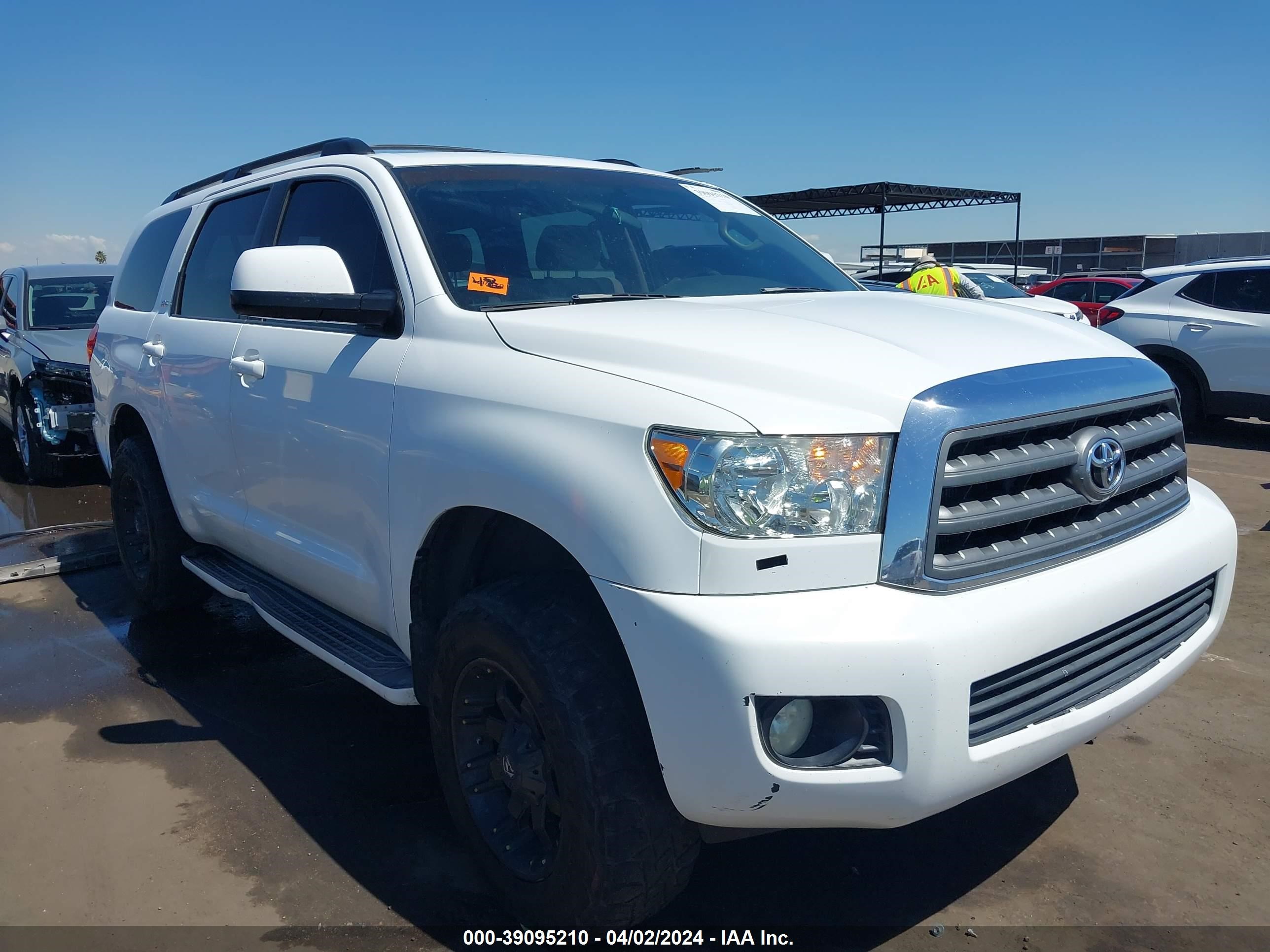 TOYOTA SEQUOIA 2008 5tdby64a78s012002