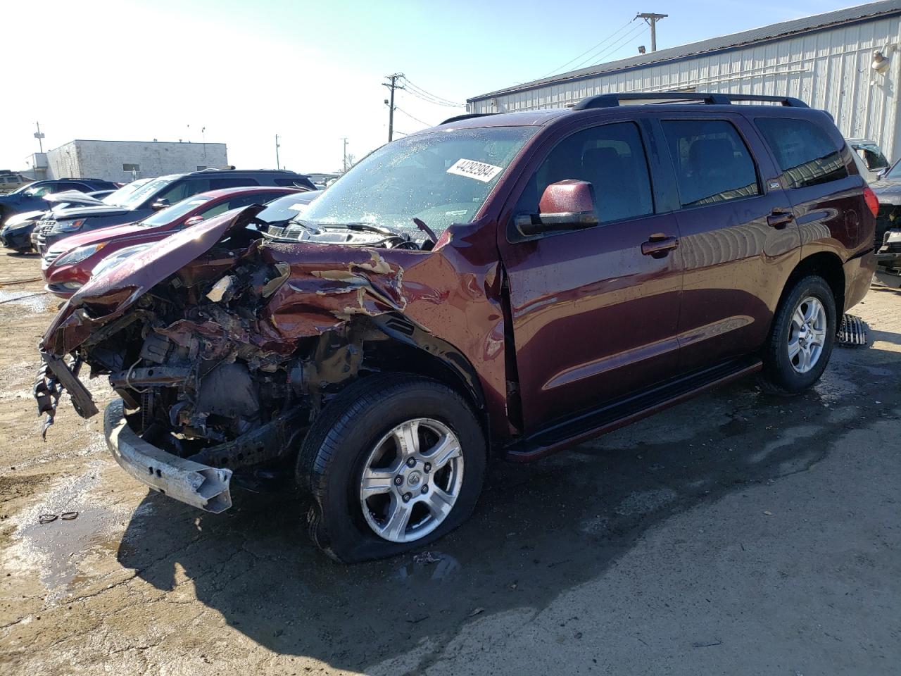 TOYOTA SEQUOIA 2008 5tdby64a88s009416