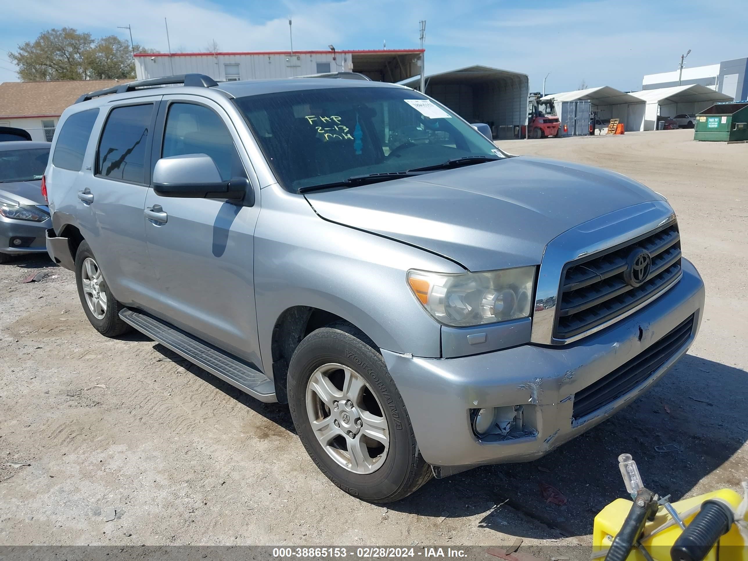 TOYOTA SEQUOIA 2008 5tdby64a98s017749