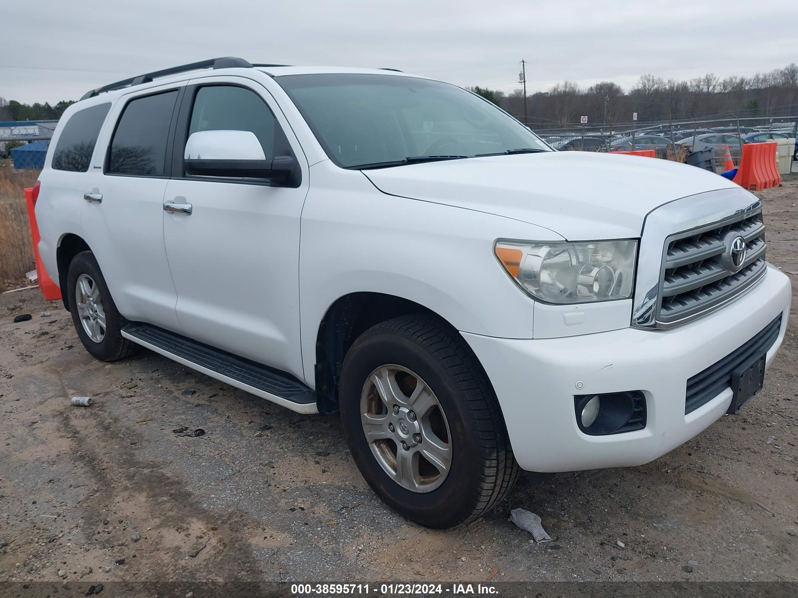 TOYOTA SEQUOIA 2008 5tdby68a08s000798