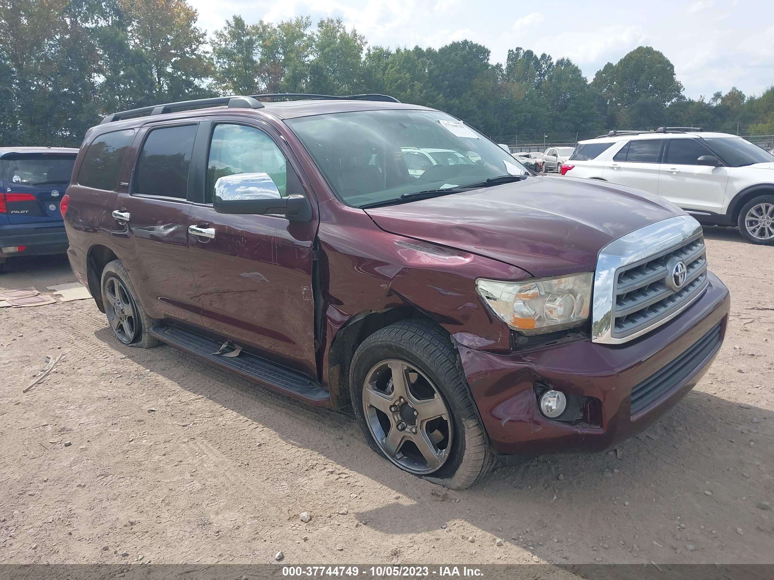 TOYOTA SEQUOIA 2008 5tdby68ax8s001859