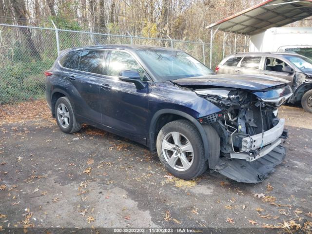 TOYOTA HIGHLANDER 2020 5tdbzrbh1ls054186