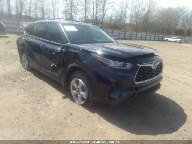 TOYOTA HIGHLANDER 2020 5tdbzrbh2ls034190