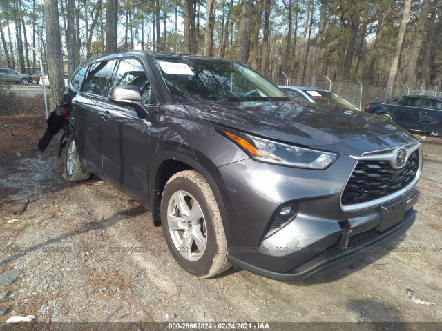 TOYOTA HIGHLANDER 2021 5tdbzrbh3ms523697