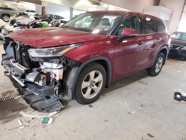 TOYOTA HIGHLANDER 2021 5tdbzrbh4ms530626