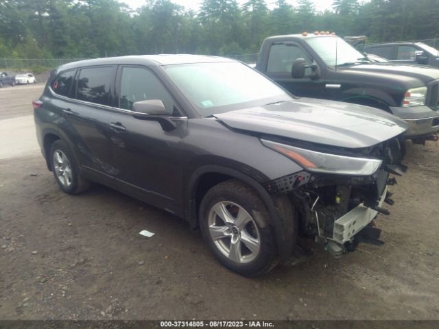 TOYOTA HIGHLANDER 2021 5tdbzrbh6ms156830