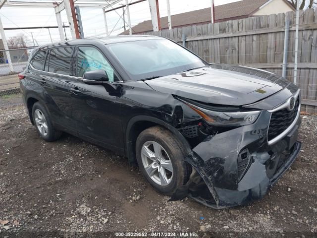 TOYOTA HIGHLANDER 2021 5tdbzrbh8ms062478