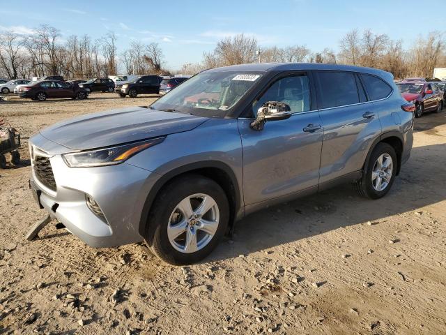 TOYOTA HIGHLANDER 2021 5tdbzrbh9ms105743