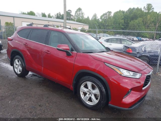 TOYOTA HIGHLANDER 2020 5tdbzrbhxls002684