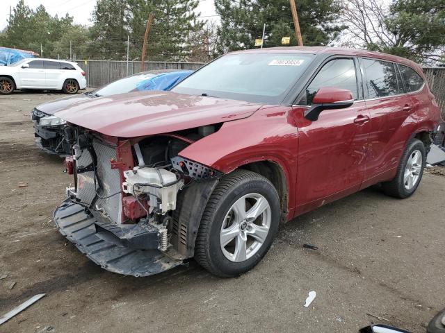 TOYOTA HIGHLANDER 2020 5tdbzrbhxls021607