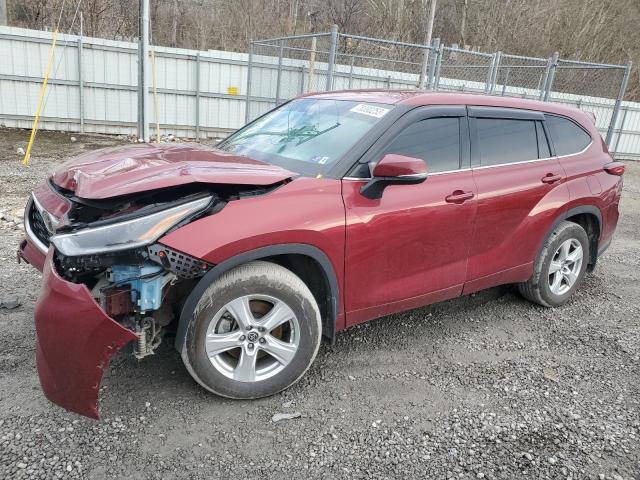 TOYOTA HIGHLANDER 2021 5tdbzrbhxms154126