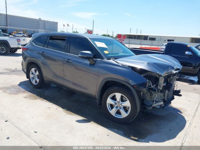 TOYOTA HIGHLANDER 2021 5tdbzrbhxms546412