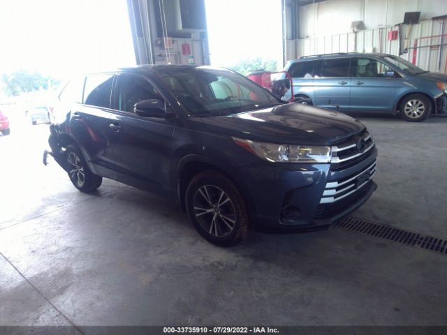 TOYOTA HIGHLANDER 2018 5tdbzrfh0js818908