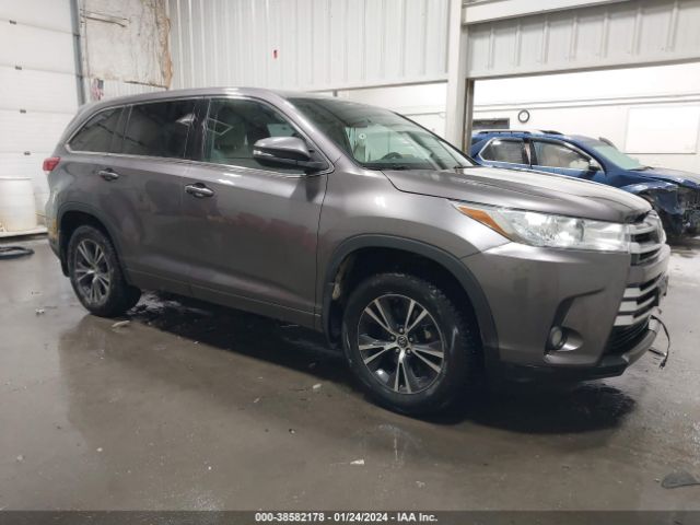 TOYOTA HIGHLANDER 2018 5tdbzrfh0js830668