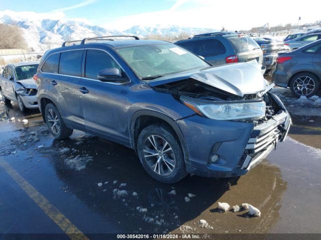 TOYOTA HIGHLANDER 2018 5tdbzrfh0js850466