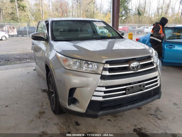 TOYOTA HIGHLANDER 2018 5tdbzrfh0js871754