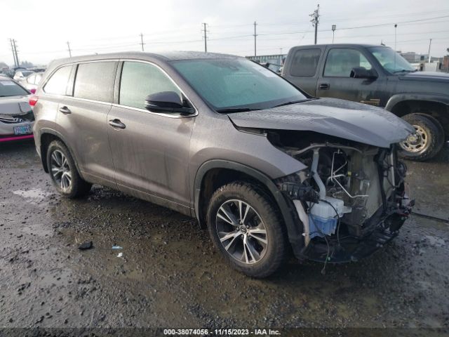 TOYOTA HIGHLANDER 2018 5tdbzrfh0js882852