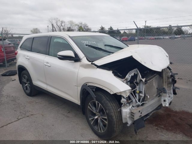 TOYOTA HIGHLANDER 2019 5tdbzrfh0ks721645