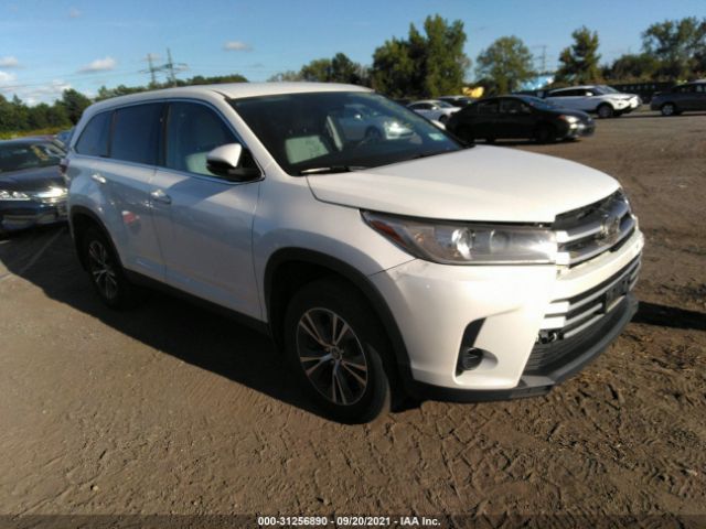 TOYOTA HIGHLANDER 2019 5tdbzrfh0ks726716