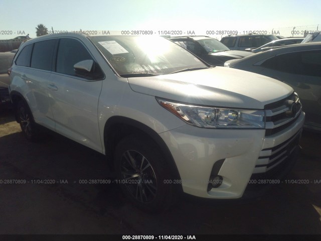 TOYOTA HIGHLANDER 2019 5tdbzrfh0ks727283