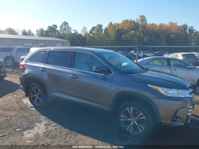 TOYOTA HIGHLANDER 2019 5tdbzrfh0ks730099