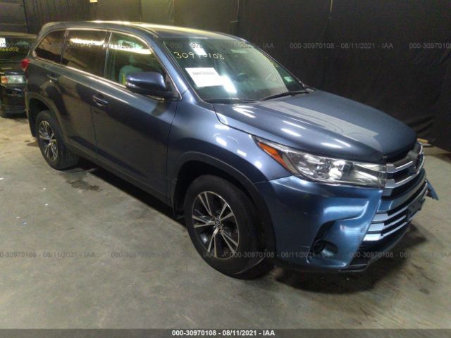 TOYOTA HIGHLANDER 2019 5tdbzrfh0ks971063