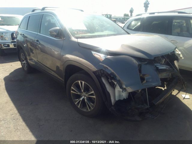 TOYOTA HIGHLANDER 2019 5tdbzrfh0ks990373