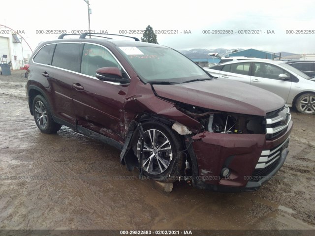 TOYOTA HIGHLANDER 2019 5tdbzrfh0ks994858