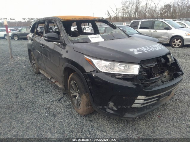 TOYOTA HIGHLANDER 2017 5tdbzrfh1hs417491