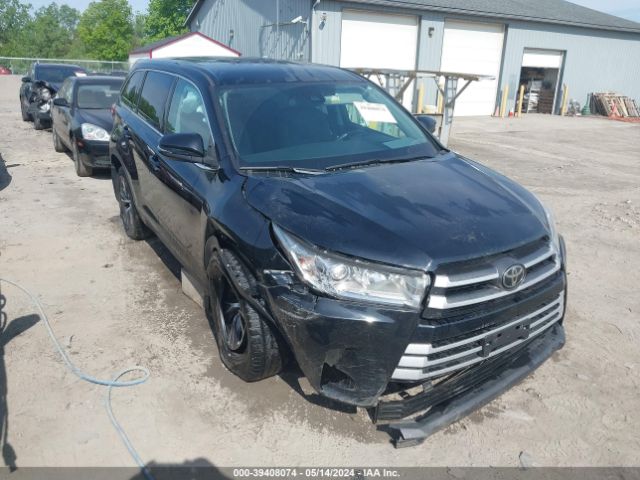 TOYOTA HIGHLANDER 2017 5tdbzrfh1hs431584