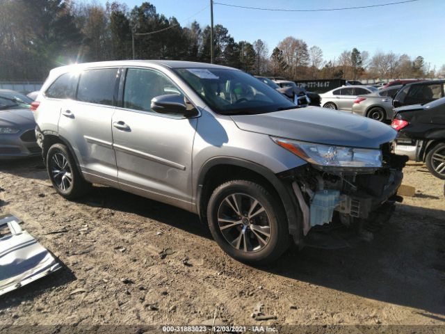 TOYOTA HIGHLANDER 2018 5tdbzrfh1js854896