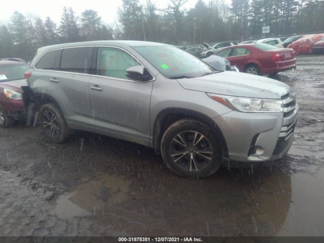 TOYOTA HIGHLANDER 2018 5tdbzrfh1js862237