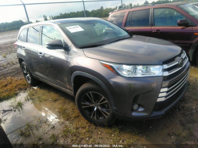 TOYOTA HIGHLANDER 2019 5tdbzrfh1ks719600