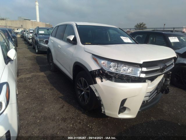 TOYOTA HIGHLANDER 2019 5tdbzrfh1ks721900