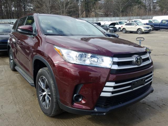 TOYOTA HIGHLANDER 2019 5tdbzrfh1ks975607