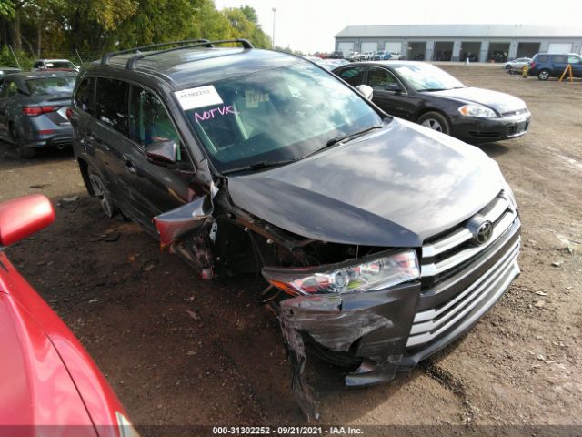 TOYOTA HIGHLANDER 2017 5tdbzrfh2hs372903