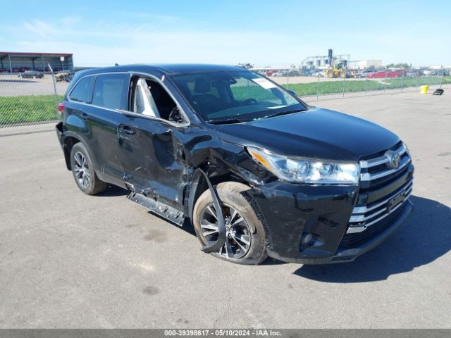 TOYOTA HIGHLANDER 2018 5tdbzrfh2js843079