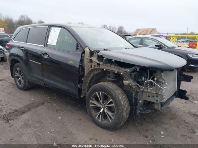 TOYOTA HIGHLANDER 2018 5tdbzrfh2js874946