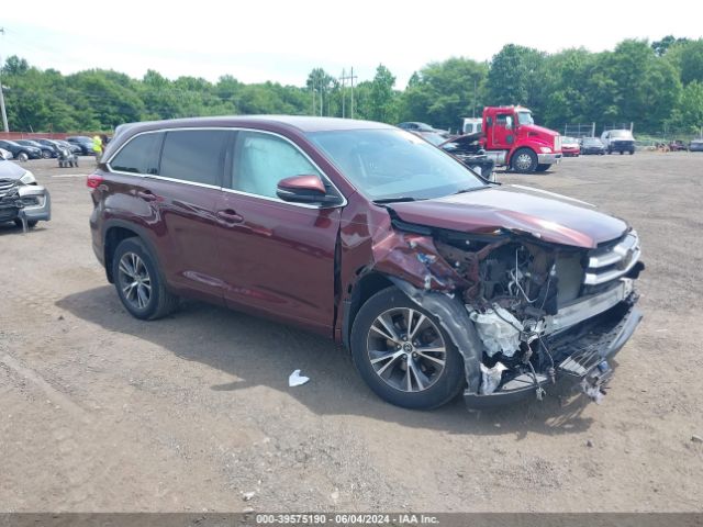 TOYOTA HIGHLANDER 2018 5tdbzrfh2js904172