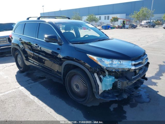 TOYOTA HIGHLANDER 2017 5tdbzrfh3hs393985