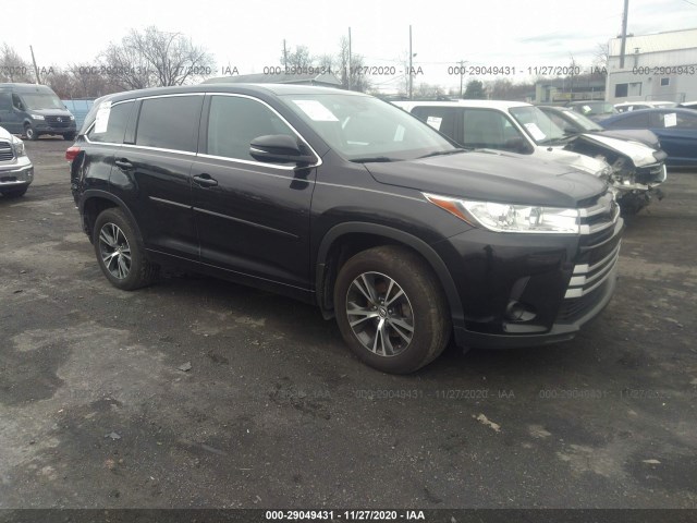 TOYOTA HIGHLANDER 2017 5tdbzrfh3hs434051