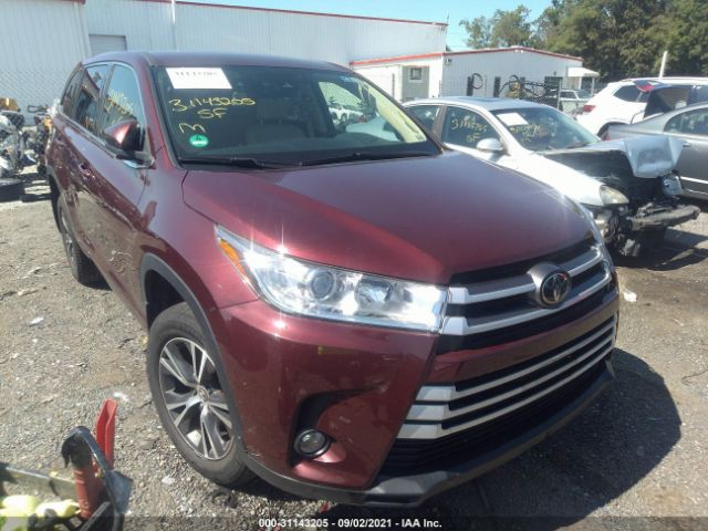 TOYOTA HIGHLANDER 2017 5tdbzrfh3hs455272