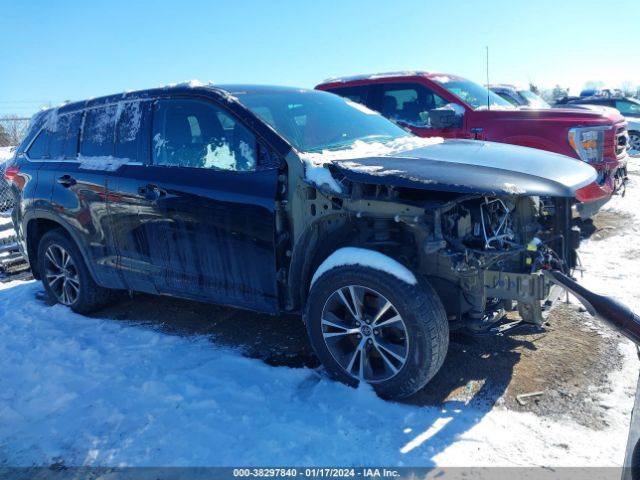 TOYOTA HIGHLANDER 2018 5tdbzrfh3js817834