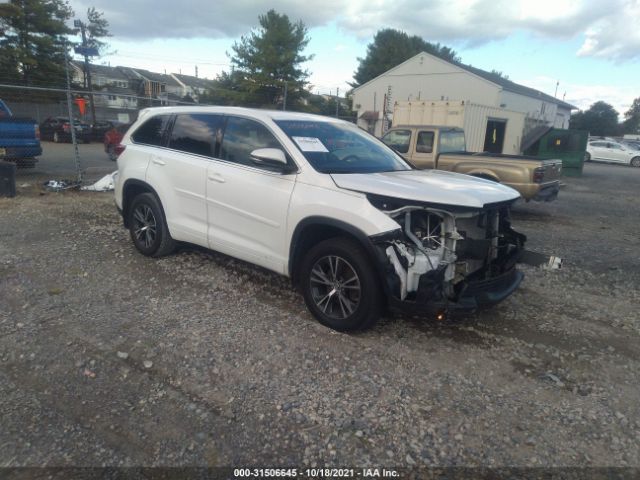 TOYOTA HIGHLANDER 2018 5tdbzrfh3js844628