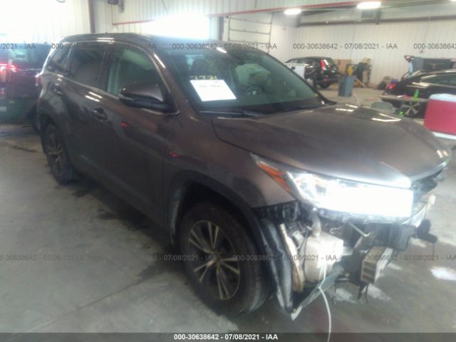 TOYOTA HIGHLANDER 2018 5tdbzrfh3js914502