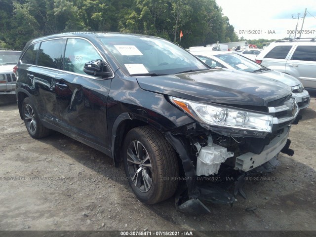 TOYOTA HIGHLANDER 2018 5tdbzrfh3ks939188